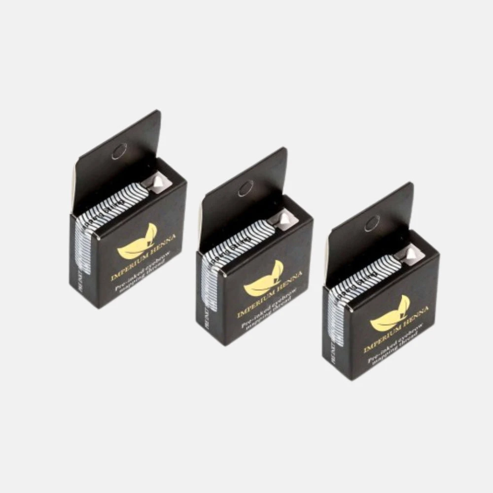 Pack 3 Hilos Con Color Negro Para Diseño De Cejas - Imperium 1 Pack 3 Hilos Con Color Negro Para Diseño De Cejas - Imperium