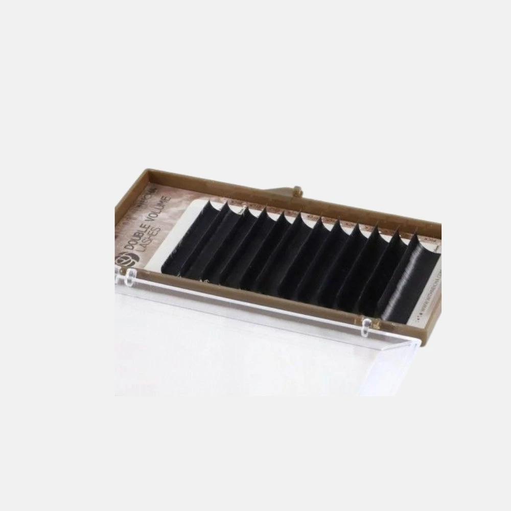 Extensiones De Pestañas Volumen Ruso Doble Capa Mix 2 Extensiones De Pestañas Volumen Ruso Doble Capa Mix - Imagen 2