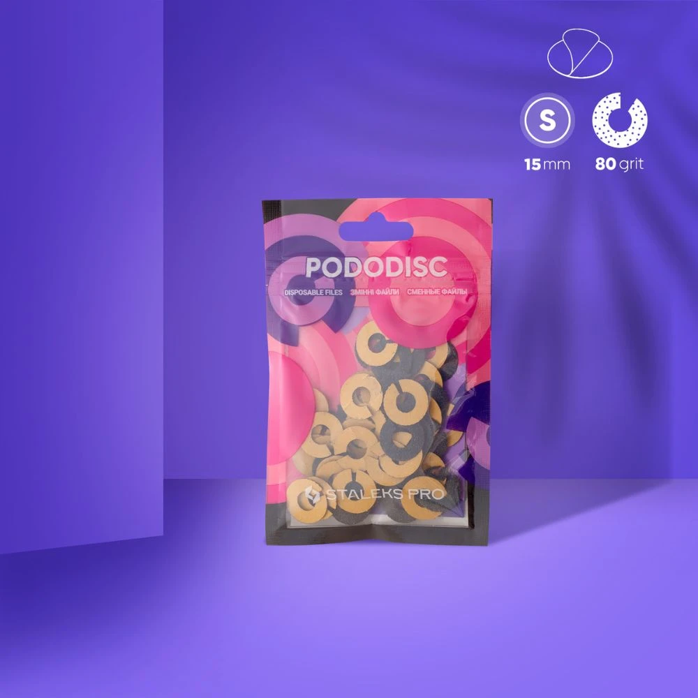 Limas De Recambio Para Disco Pedicura "paraguas" - Staleks 2 Limas De Recambio Para Disco Pedicura "paraguas" - Staleks - Imagen 2