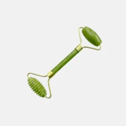 Acme Masajeador Facial Doble Rodillo De Jade