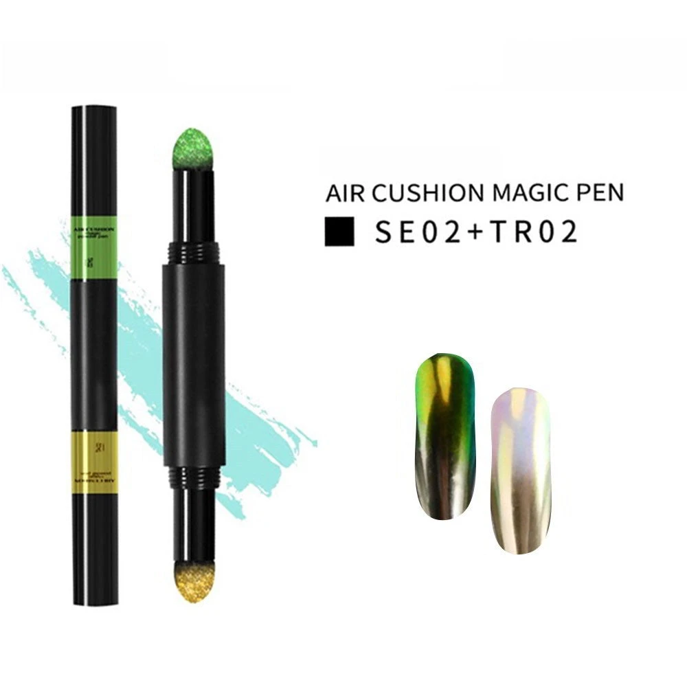 Polvo Efecto Espejo De 2 Tonos En Bolígrafo Con Esponja 5 Polvo Efecto Espejo De 2 Tonos En Bolígrafo Con Esponja - Imagen 5