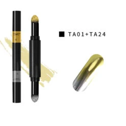 Polvo Efecto Espejo De 2 Tonos En Bolígrafo Con Esponja 25 Polvo Efecto Espejo De 2 Tonos En Bolígrafo Con Esponja -Pestanas Accesorios 3096
