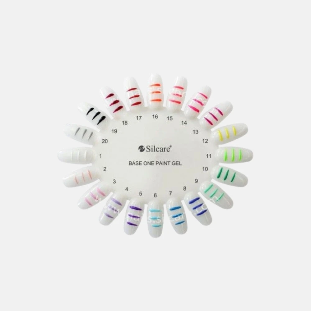 Base One Paint Gel Para Decoración De Uñas 1 Base One Paint Gel Para Decoración De Uñas