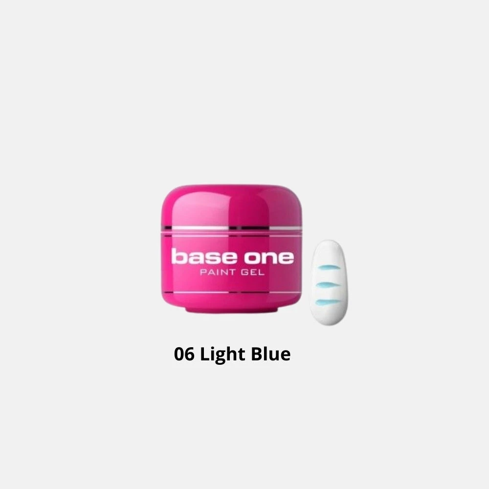 Base One Paint Gel Para Decoración De Uñas 6 Base One Paint Gel Para Decoración De Uñas - Imagen 6