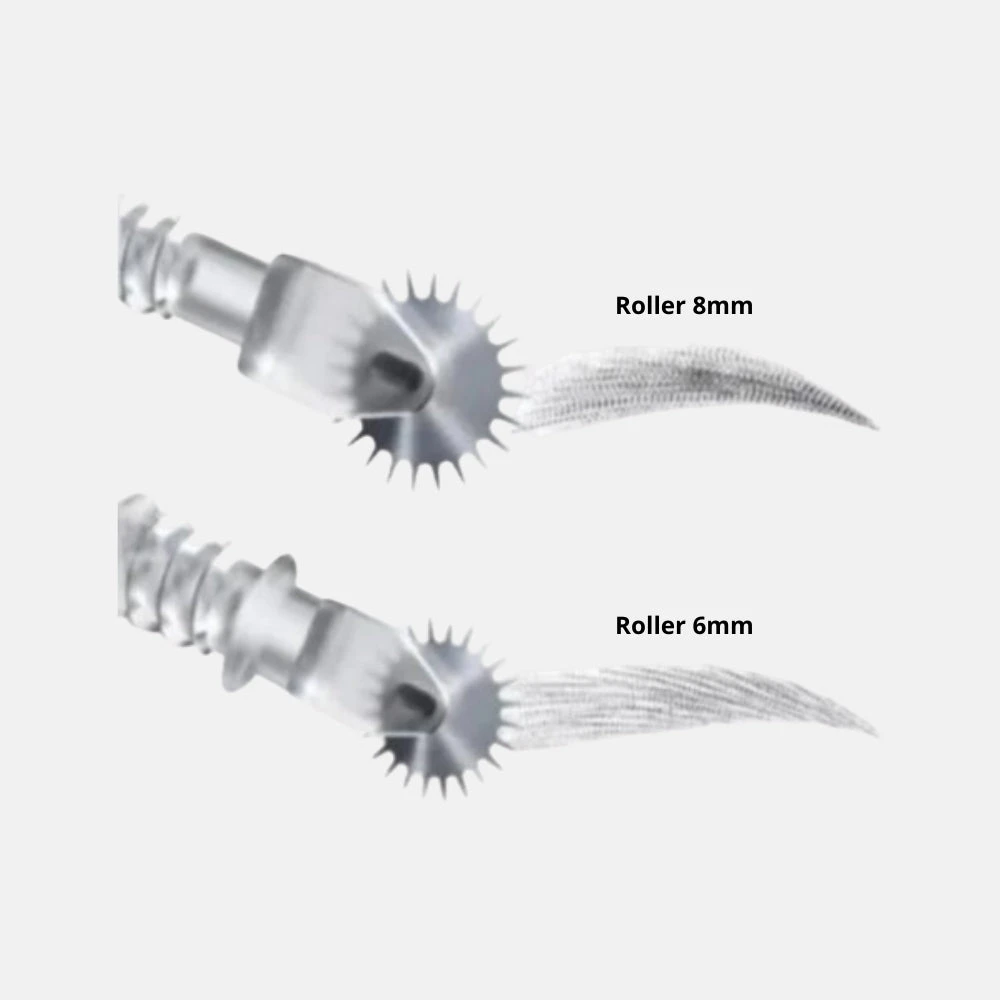 Aguja Roller Para Sombreado 6 Mm - 5 Unidades 2 Aguja Roller Para Sombreado 6 Mm - 5 Unidades - Imagen 2