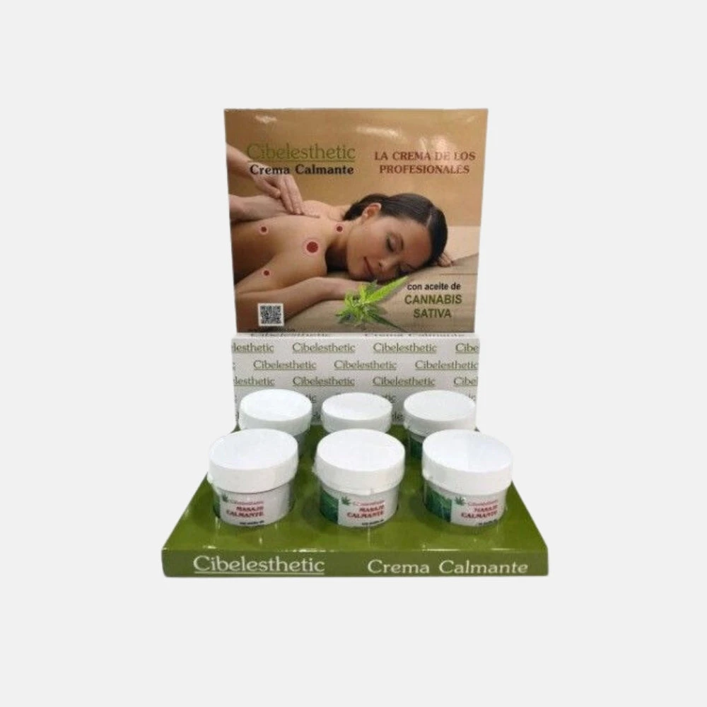 Crema Calmante Con Aceite De Cannabis Sativa - Cibesthetic 3 Crema Calmante Con Aceite De Cannabis Sativa - Cibesthetic - Imagen 3