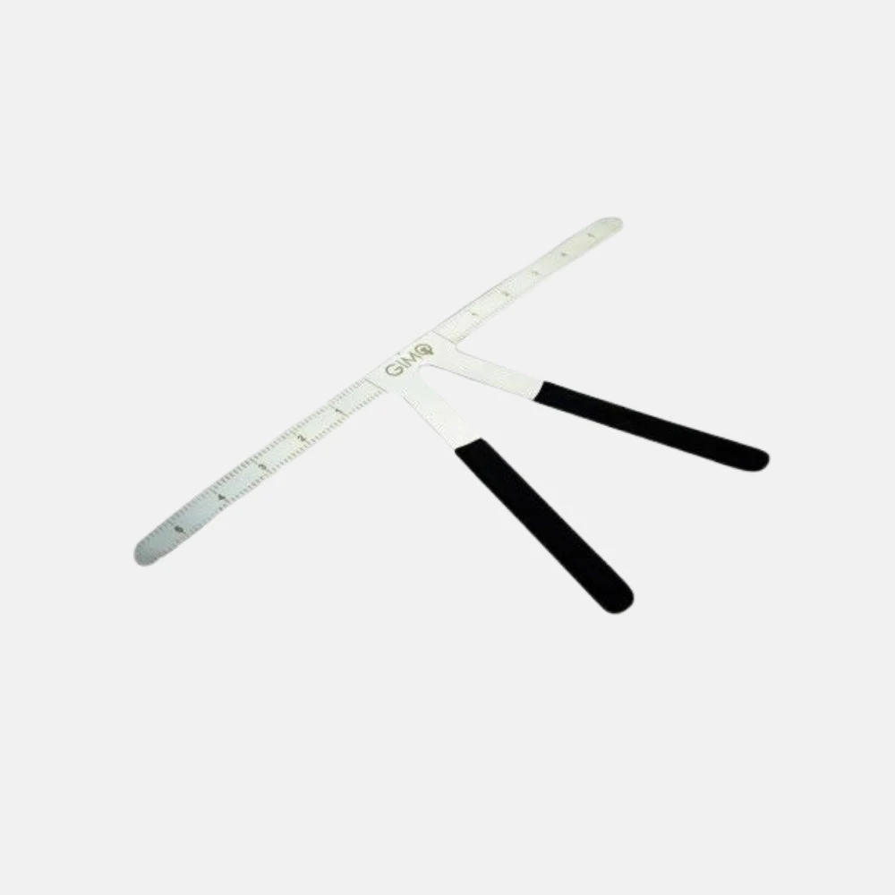 Regla Metálica Para Diseño De Cejas 1 Regla Metálica Para Diseño De Cejas