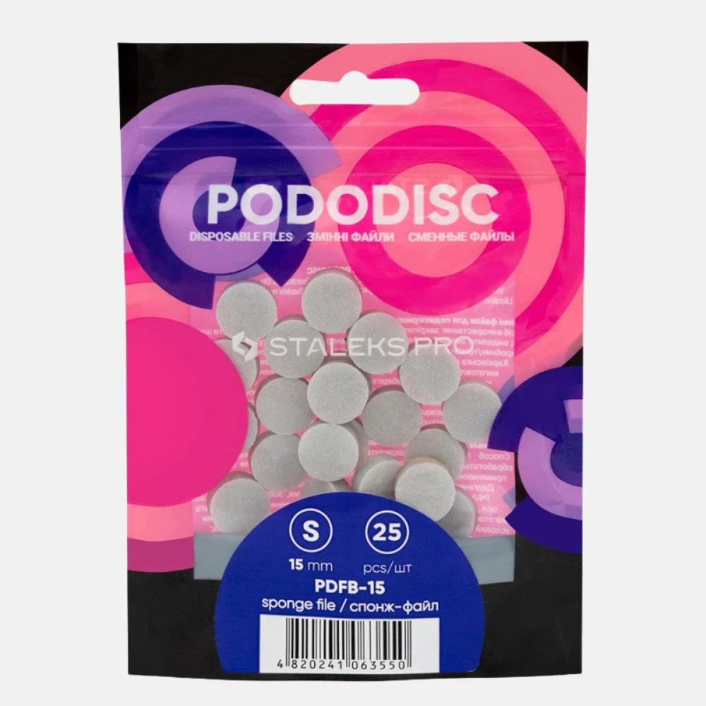 Recambio Esponja Para Disco De Pedicura - Staleks 2 Recambio Esponja Para Disco De Pedicura - Staleks - Imagen 2