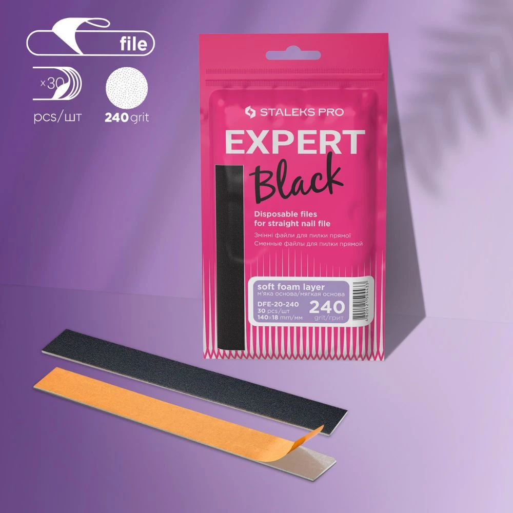 Limas De Recambios Para Base Metálica Recta Expert 20 - Staleks 11 Limas De Recambios Para Base Metálica Recta Expert 20 - Staleks - Imagen 11