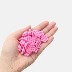 Vaso De Pegamento En Forma De Flor -Pestanas Accesorios 7748