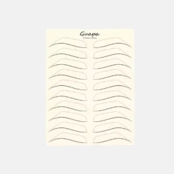 Plantilla Para Práctica De Cejas