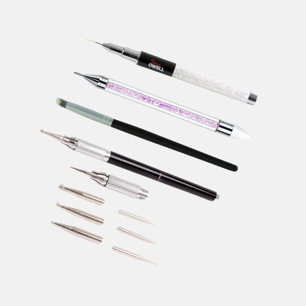 Pack Pinceles Para Decoración De Uñas 1 Pack Pinceles Para Decoración De Uñas