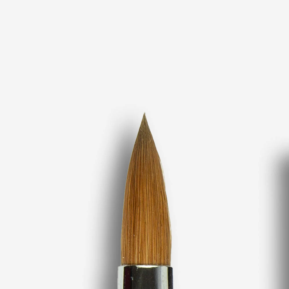 Pincel 100% Kolinsky Para Acrílico 2 Pincel 100% Kolinsky Para Acrílico - Imagen 2